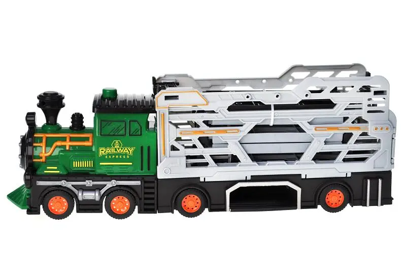 Поїзд інерційний 8907 у коробці р.47,5x12x25,5 см YG Toys - фото 5
