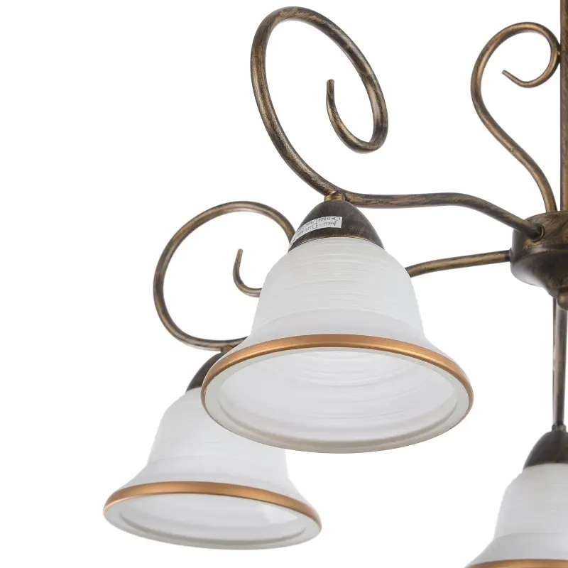 Люстра потолочная Brille E27 60W BR (LK-153C/5) - фото 3