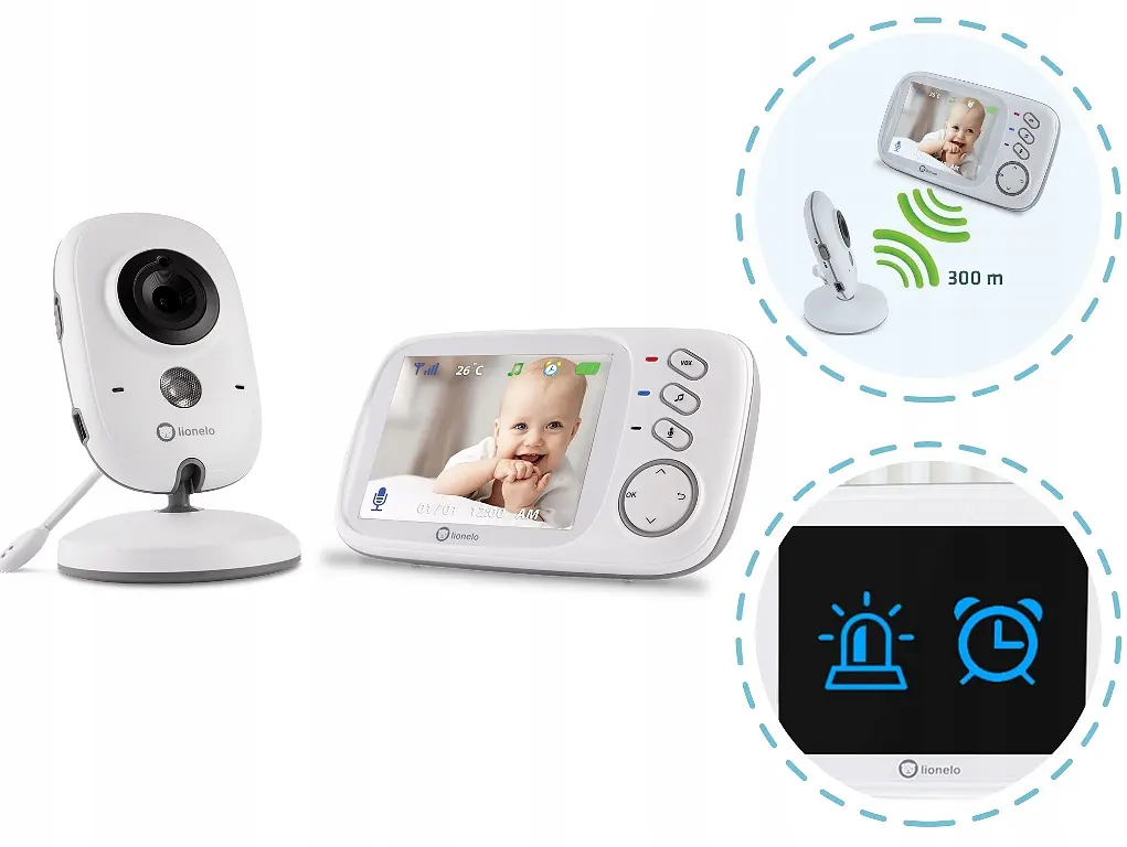 Видеоняня Lionelo BABYLINE 6.1 KAMERA - фото 3