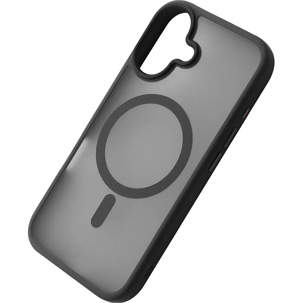 Чохол WAVE Matte Insane Magnetic Ring with MagSafe для Apple iPhone 16 Black [116342] - фото 3