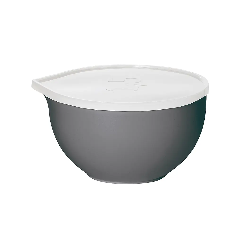 Миска для миксера Plast Team с крышкой 1.5 л (2512) - фото 2