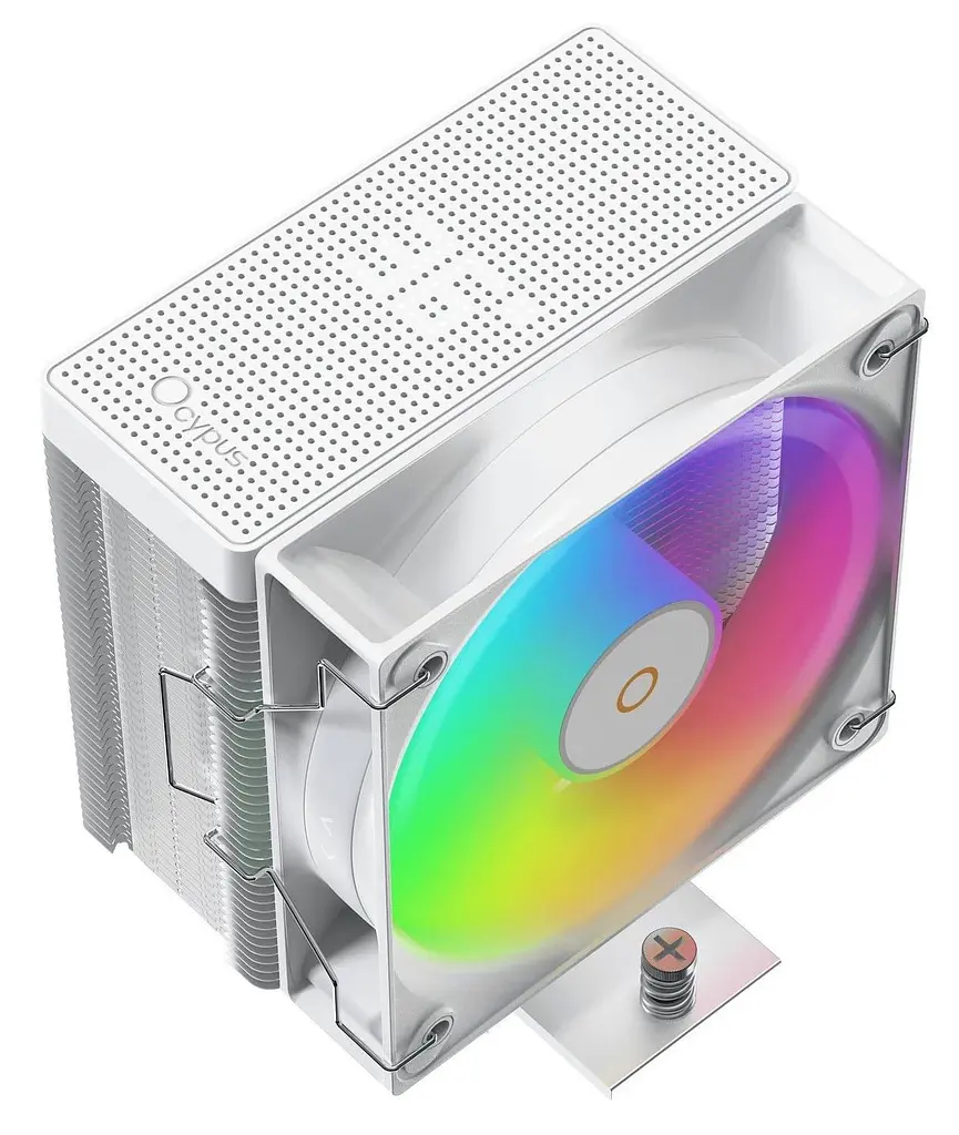 Кулер для процесора Ocypus GAMMA A40 WH ARGB DIGITAL (GAMMA-A40-WH1NAWD00X-GL) - фото 2