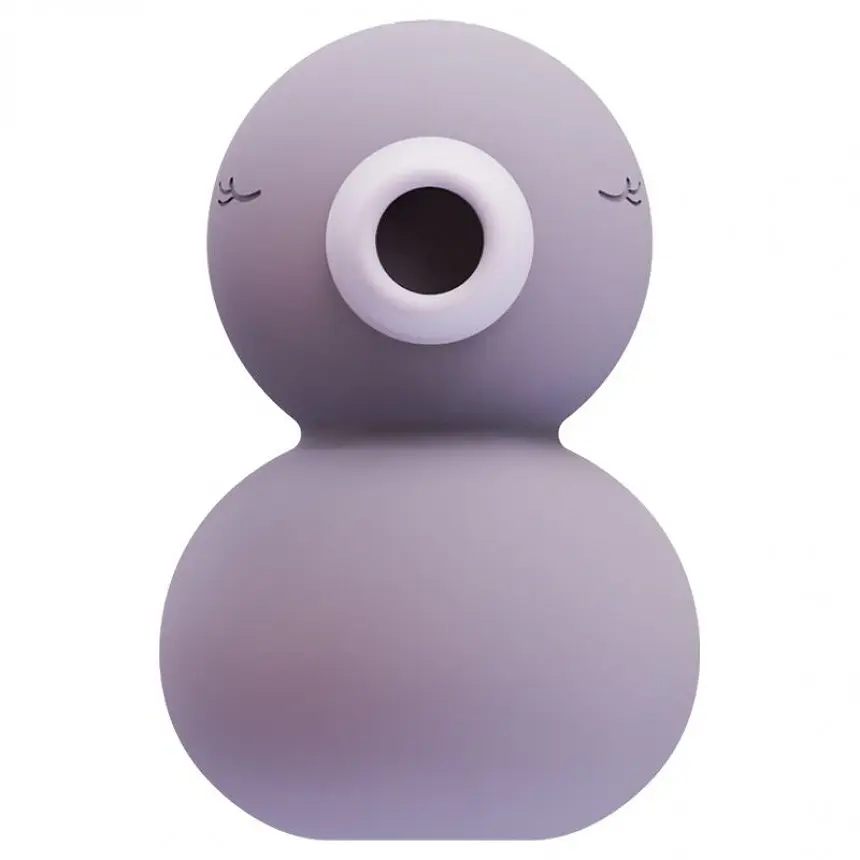 Вибратор CuteVibe Cute Vibe Ducky Вакуумный для клитора, 9.8х1.2 см фиолетовий - фото 2