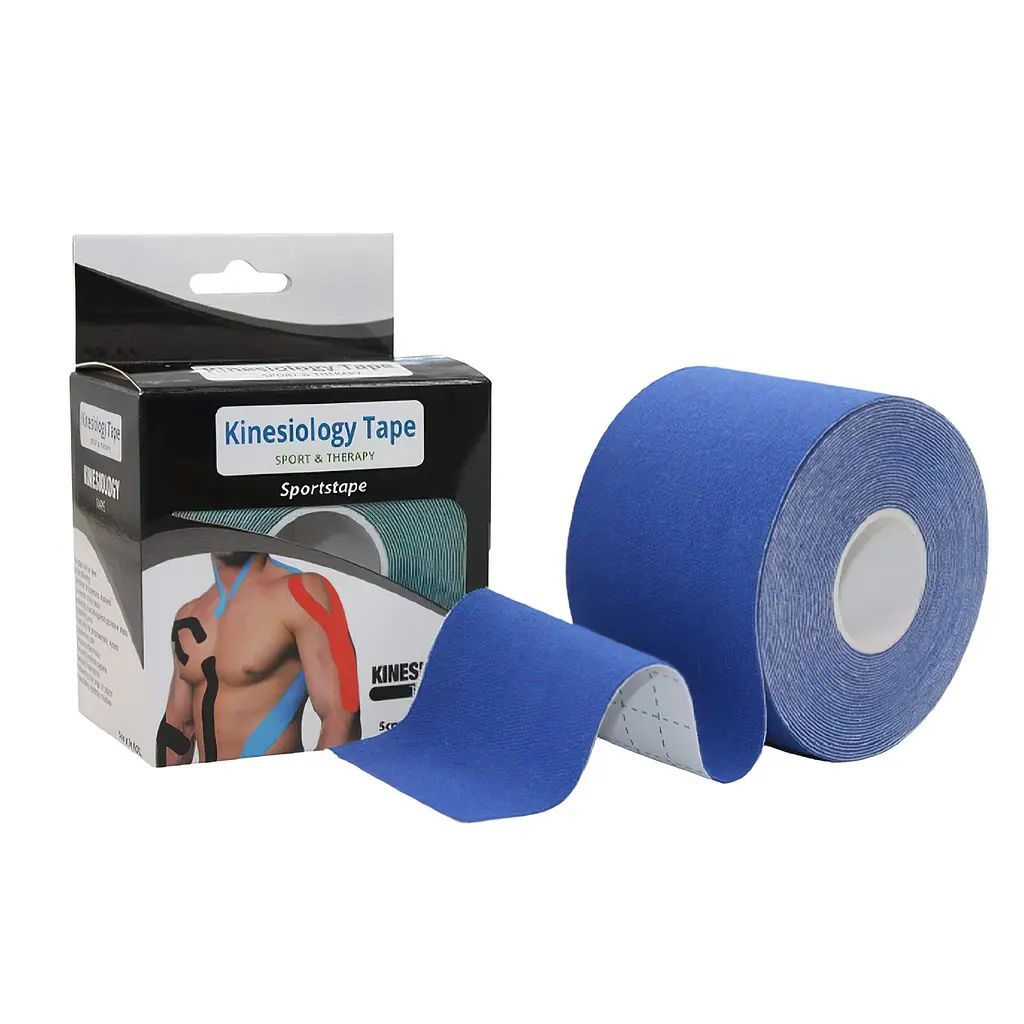 Кінезіо тейпи Kinesiology tape, 2см х 5м ∙ Еластичний пластир – тейп для тіла, спини та шиї в рулоні - фото 2