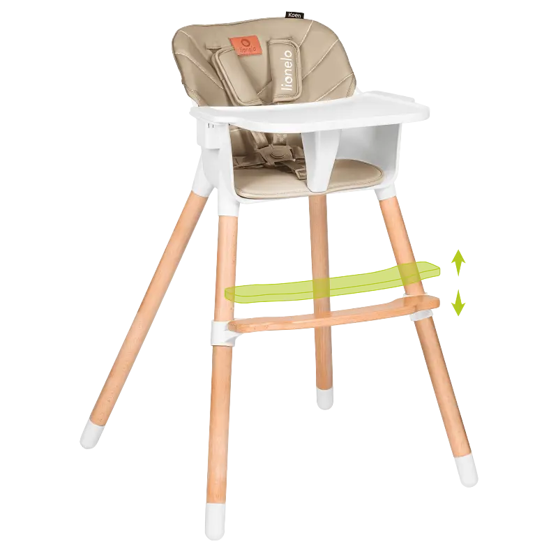 Стільчик для годування Lionelo Koen Beige Sand (LO-KOEN BEIGE SAND) - фото 4
