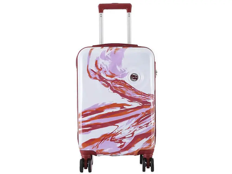 Чемодан Semi Line 20 S White/Red Print (T5654-1) - фото 2