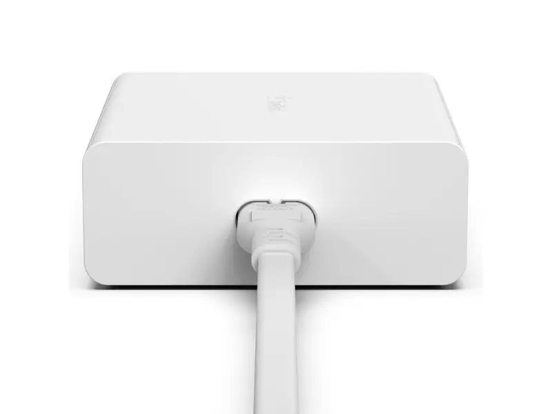 Мережевий зарядний пристрій Belkin Boost Up Charge Pro GaN 4-Ports Charger 108 W White (WCH010VFWH) - фото 3