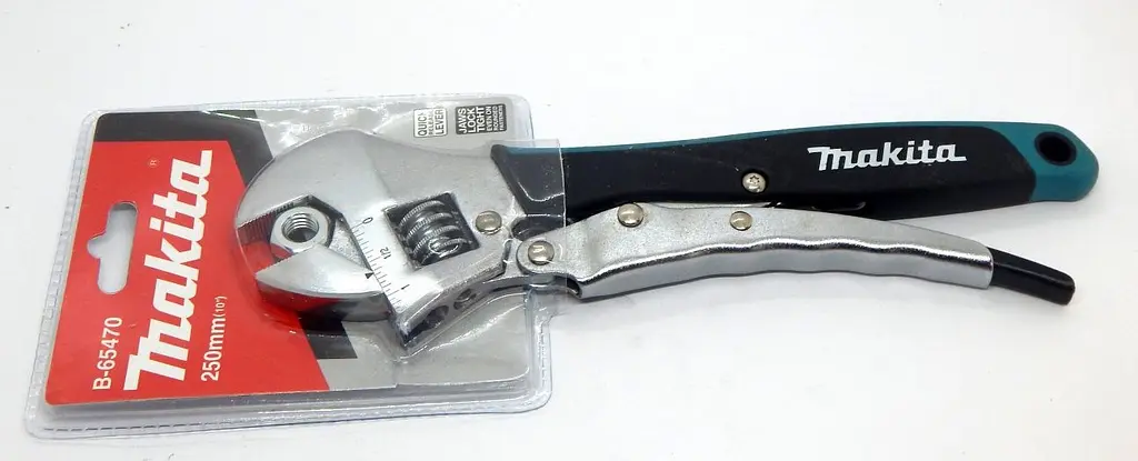 Ключ розвідний 250 мм з фіксатором Makita B-65470 (0-35 мм) - фото 7