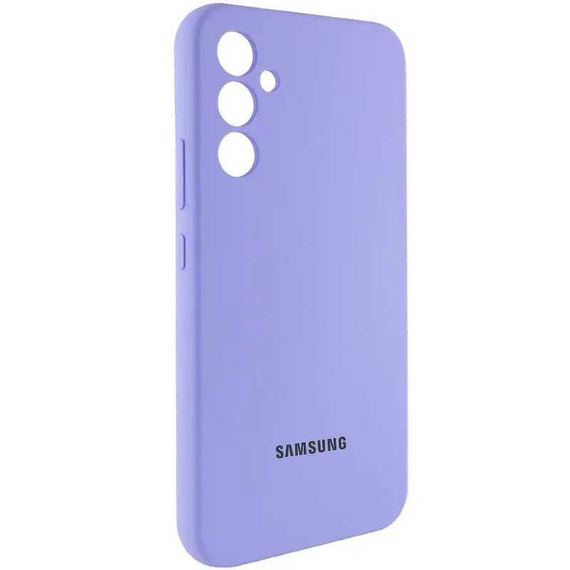 Чохол Lakshmi Silicone Cover Full Camera AAA with Logo для Samsung Galaxy A56 Бузковий/Dasheen - фото 2