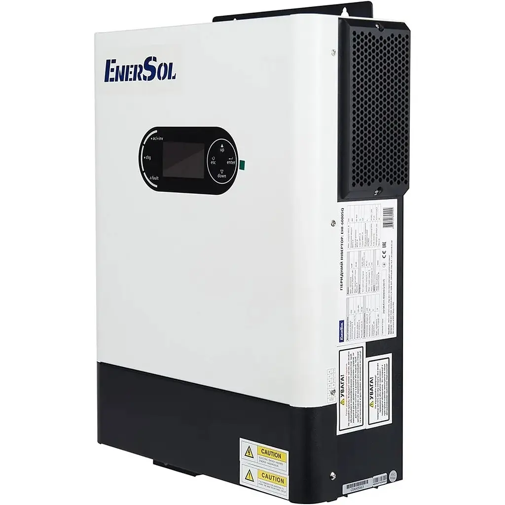 Сонячний інвертор EnerSol EHI-6000SQ гібридний [125973] - фото 2