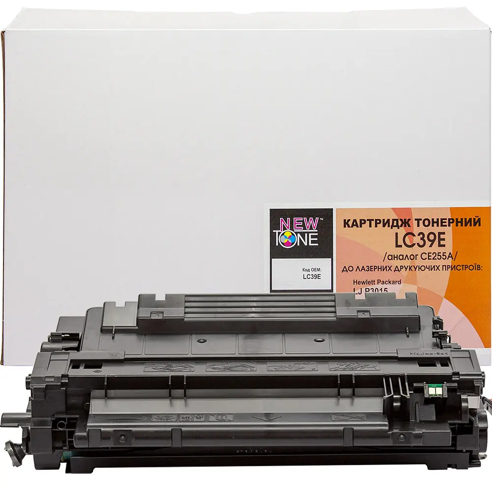 Картридж тон. NEWTONE для HP LJ P3015 аналог CE255A Black ( 6000 ст.) (LC39E)