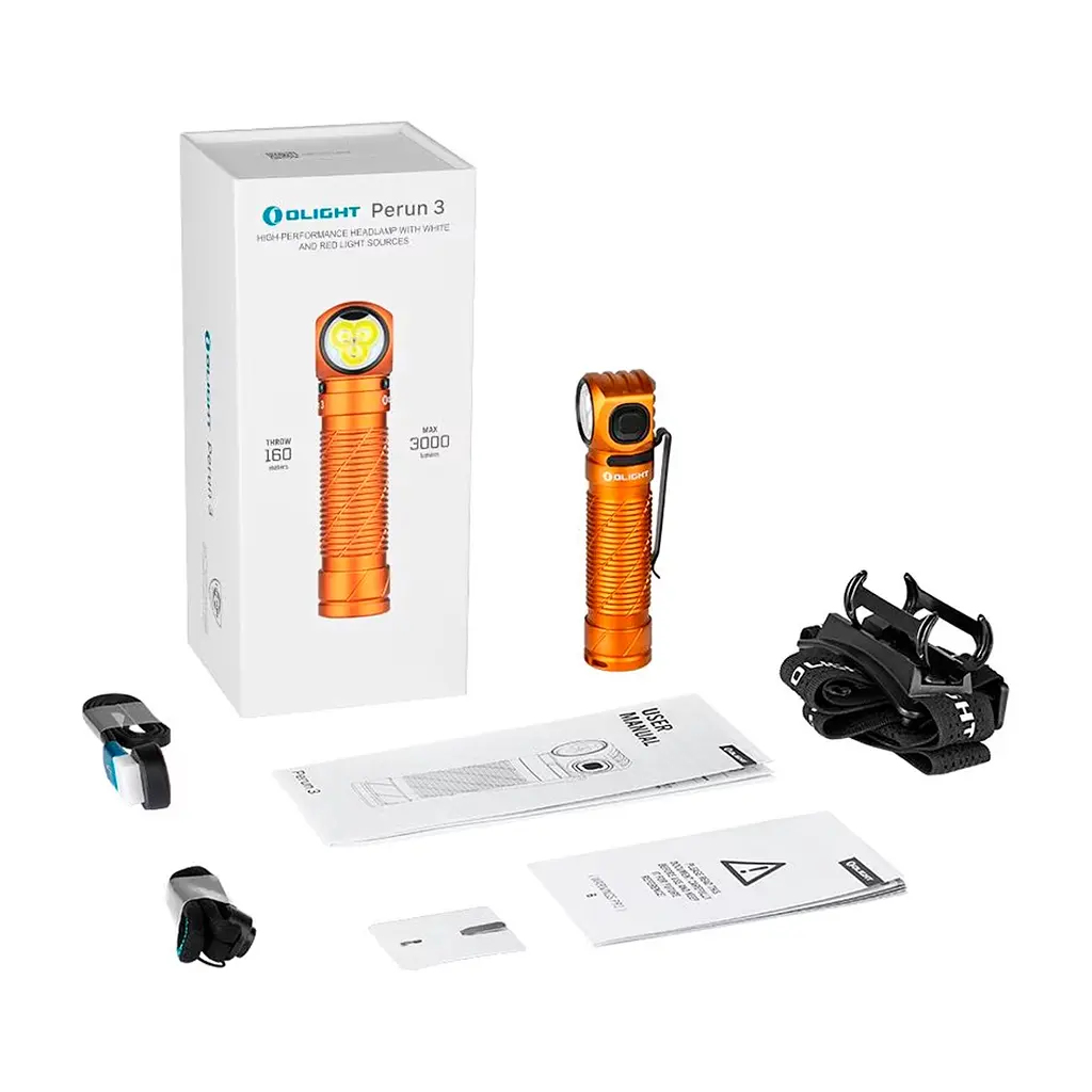 Ліхтар Olight Perun 3 Standard Orange (0.0000.3013) - фото 2