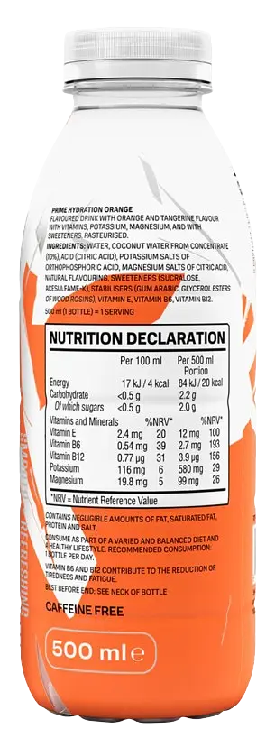 Напій Prime Hydration Drink Ice Orange 500 мл - фото 2