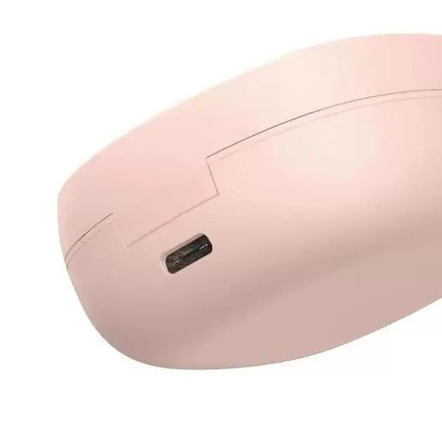 Беспроводные наушники Bluetooth Baseus Encok True Wireless Earphones WM01 Plus, BT5.0, 40mAh, 800mAh, 5h, (NGWM01P-04) pink - фото 4