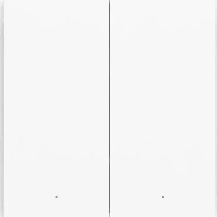 Розумний вимикач Aqara Smart Wall Switch H1 White (без нейтралі, 2 клавіши) (WS-EUK02) Global EU [71676] - фото 2