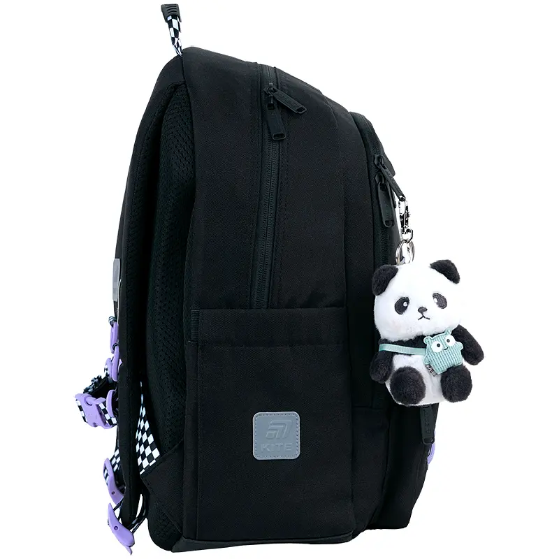 Рюкзак для початкової школи Kite Education 584 Panda Love Чорний (K26-584M-2) - фото 4