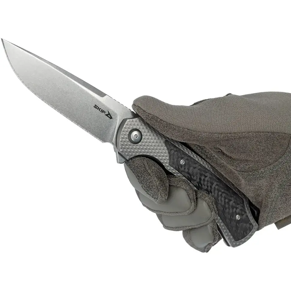 Ніж Skif Frontier LE Titanium/Carbon Fiber - фото 5