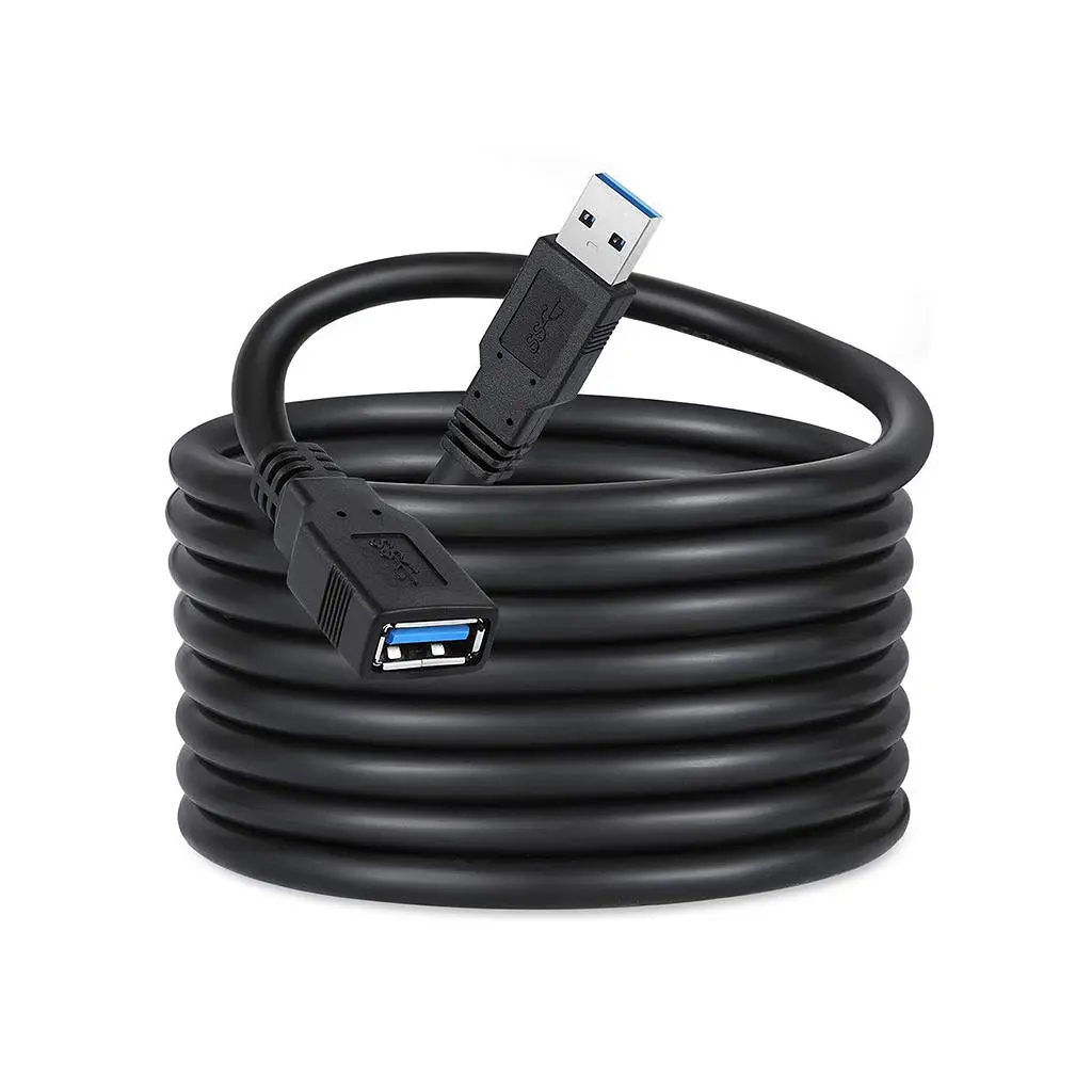 Дата кабель USB 3.0 AM/AF 1.8m black ColorWay (CW-CBUF075-BK) - фото 2