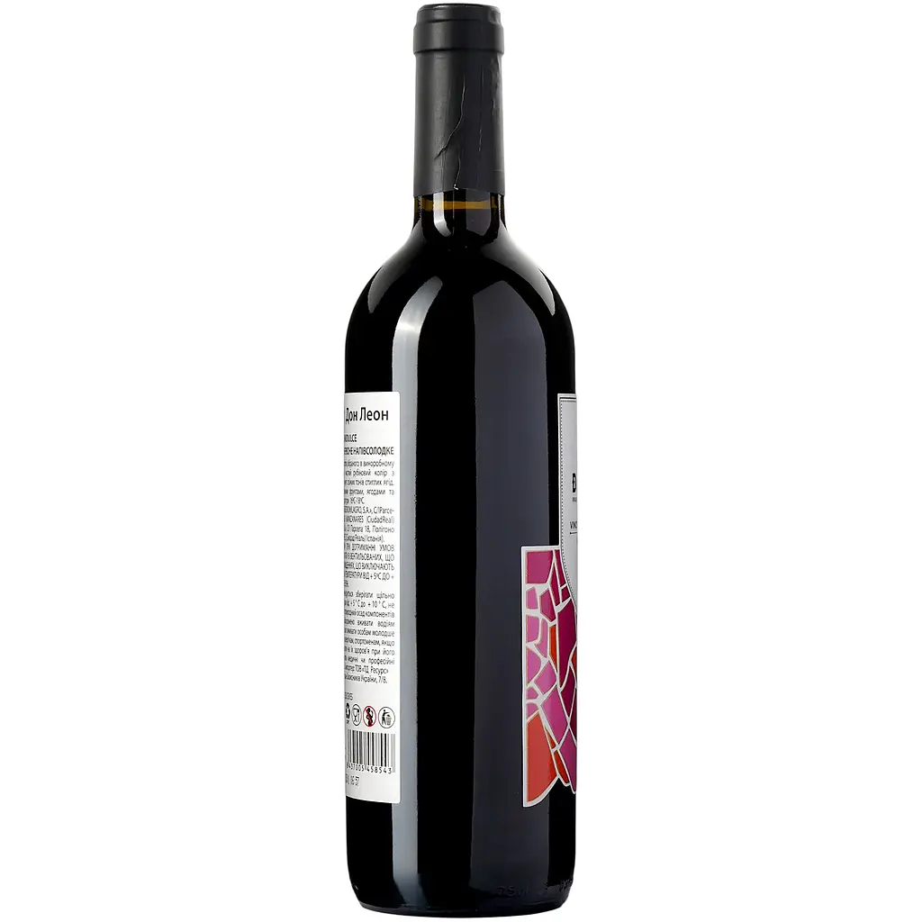 Вино Don Leon Red Wine Semisweet червоне напівсолодке 0.75 л - фото 2