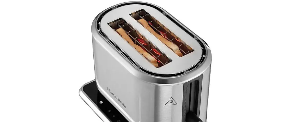 Тостер Attentiv 2 Slice 1500Вт, підігрів, розморожування, метал Russell Hobbs teh0025669 - фото 7