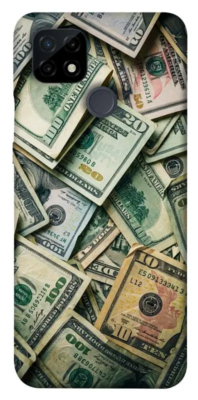 TPU чохол Demsky Dollars для Realme C21