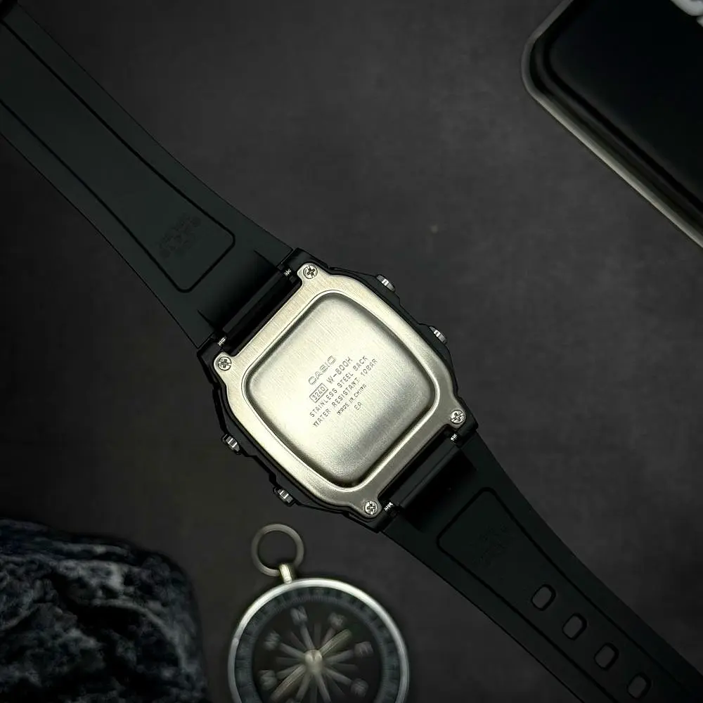Чоловічий годинник Casio W-800HG-9A Чорний ( AT1141-0066 ) - фото 4