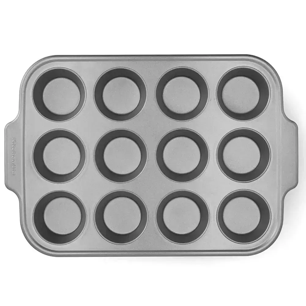 Форма для випічки мафінів KitchenAid 41х28х4 см на 12 шт (CC003296-001) - фото 2