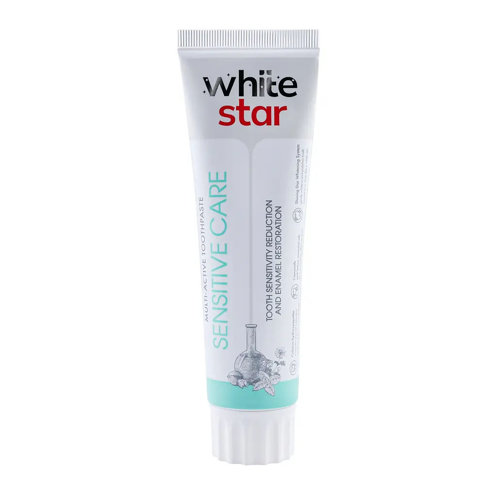 Мультиактивна зубна паста White Star Sensitive Care 100 мл - фото 6