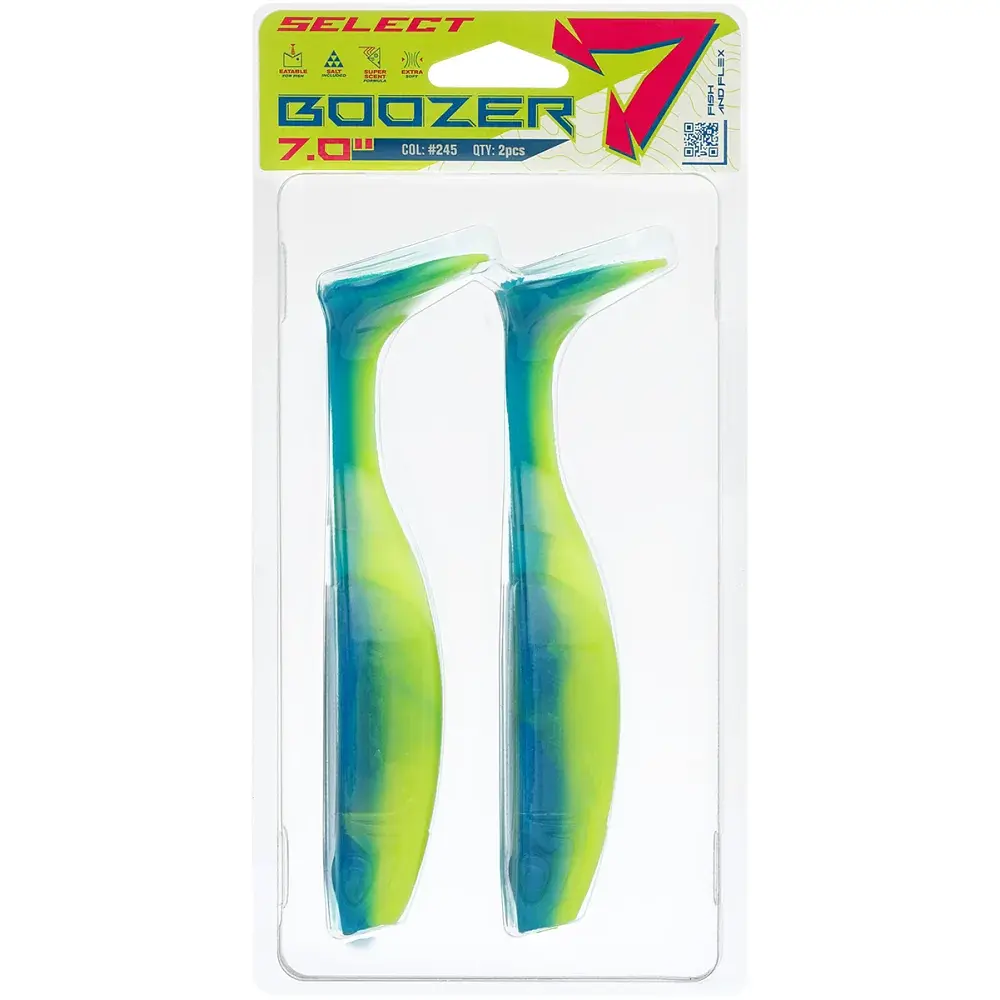 Силікон Select Boozer SE 7" 245 (2 шт/уп) - фото 2