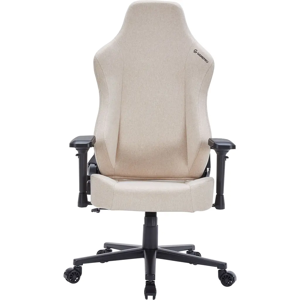 Ігрове крісло GamePro Size L Fabric Beige (FGC750G) - фото 3