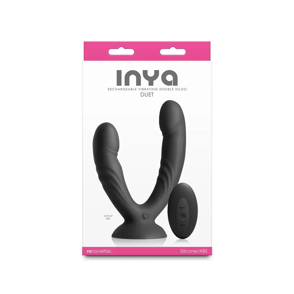 Подвійний ділдо з вібрацією NS Novelties INYA Duet - фото 3