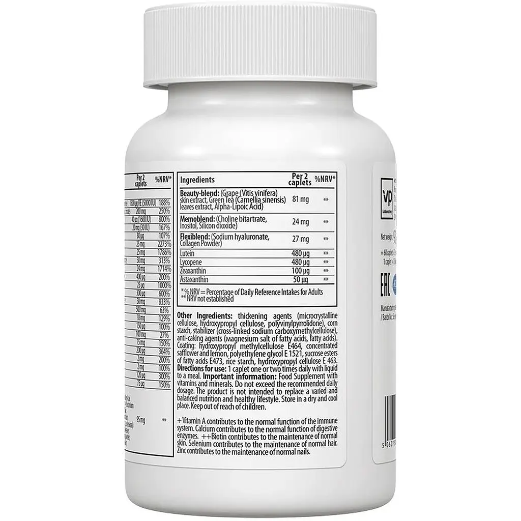 Мультивітамінний комплекс VPLab UltraVit Women's Multivitamin Formula 60 капсул - фото 3