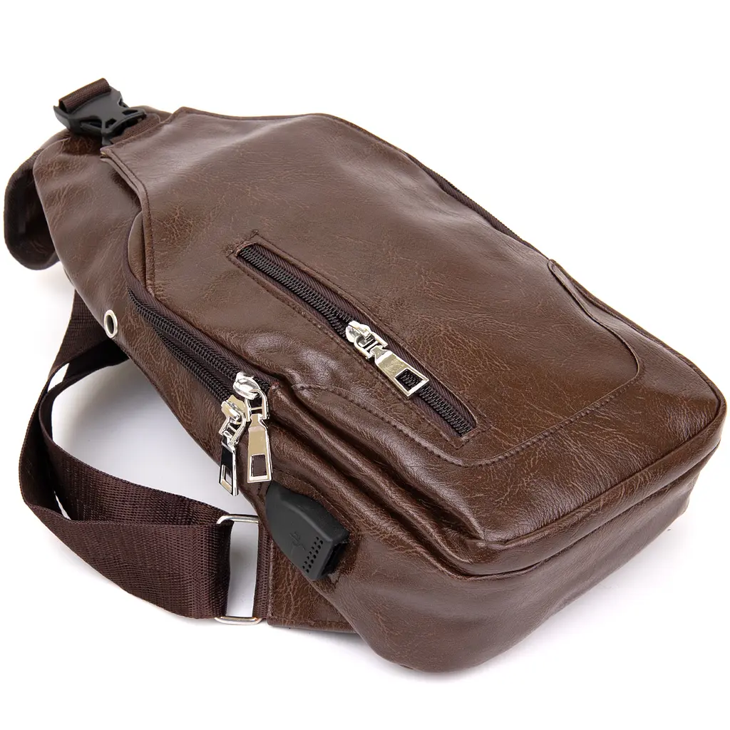 Сумка через плечо мужская Vintage 17,5х33,5х7 см sum0014911 - фото 3