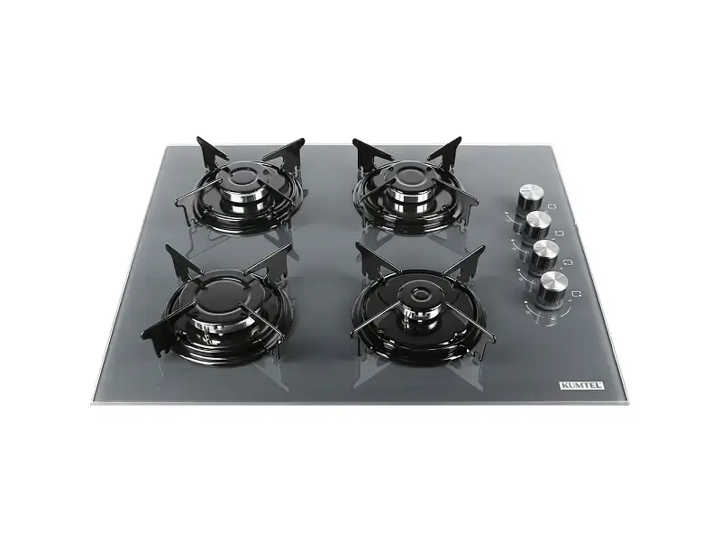 Газова варильна поверхня KUMTEL KO-40TAHDF GREY - фото 2