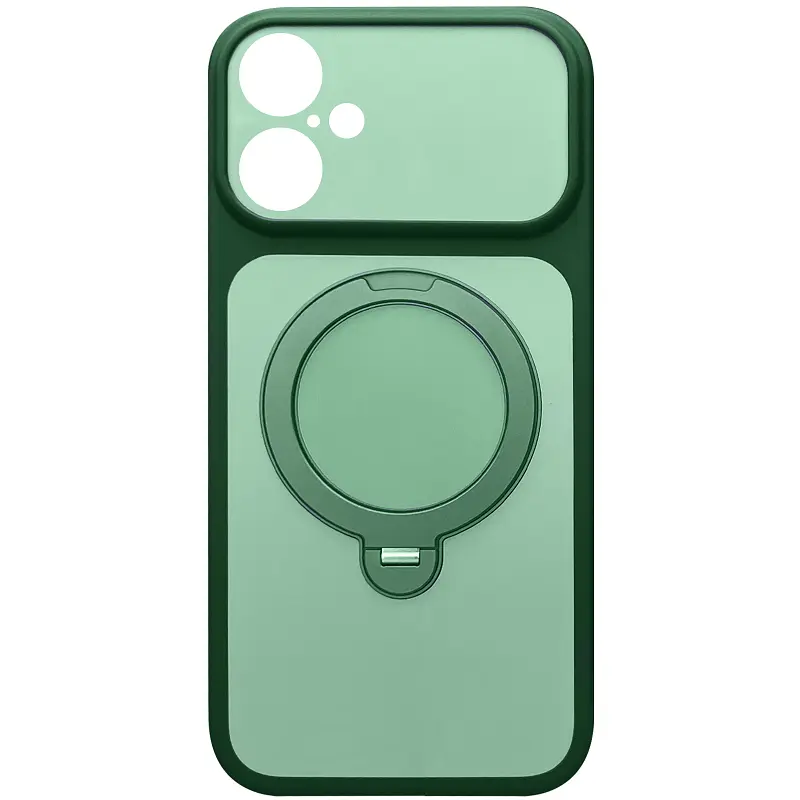 Чохол Ummi Full Camera with MagSafe HQ Ring для Apple iPhone 17 (6.3") Green