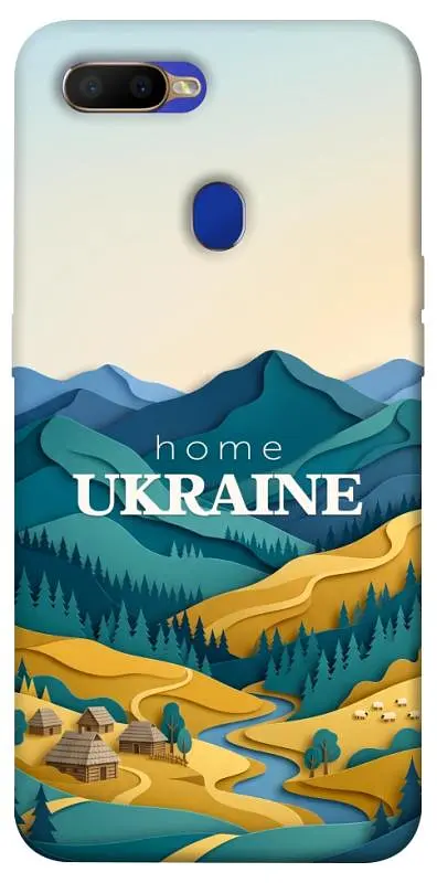 TPU чохол Demsky Ukraine home для Oppo A5s / Oppo A12