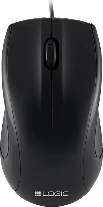 Комп'ютерна мишка LogicConcept LM-12 3 кн. 1000dpi чорна (M-LC-LM12) - фото 3