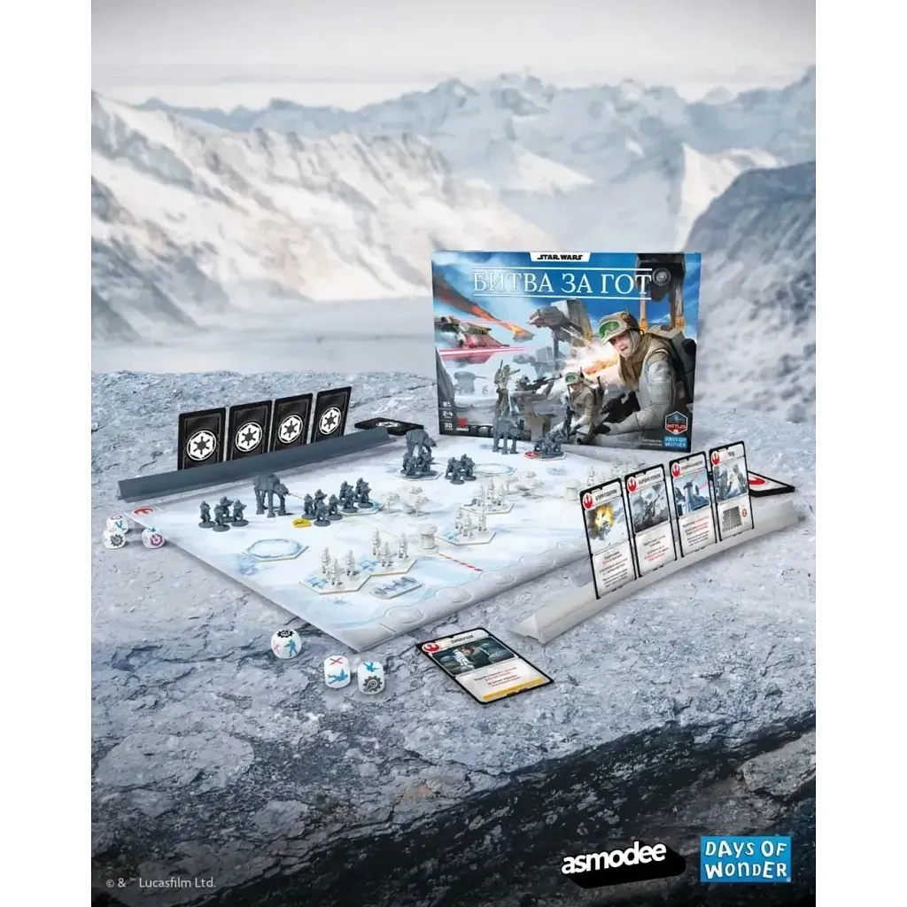 Настільна гра Geekach Games Зоряні війни. Битва за Гот (Star Wars: Battle of Hoth) (укр.) (GKCH0269) - фото 4
