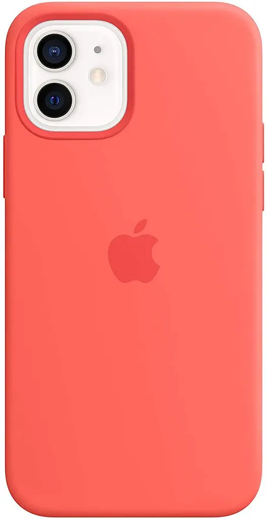 Чохол Silicone Case з MagSafe для Apple iPhone 12/12 Pro (Pink Citrus) ААА [53709] - фото 4