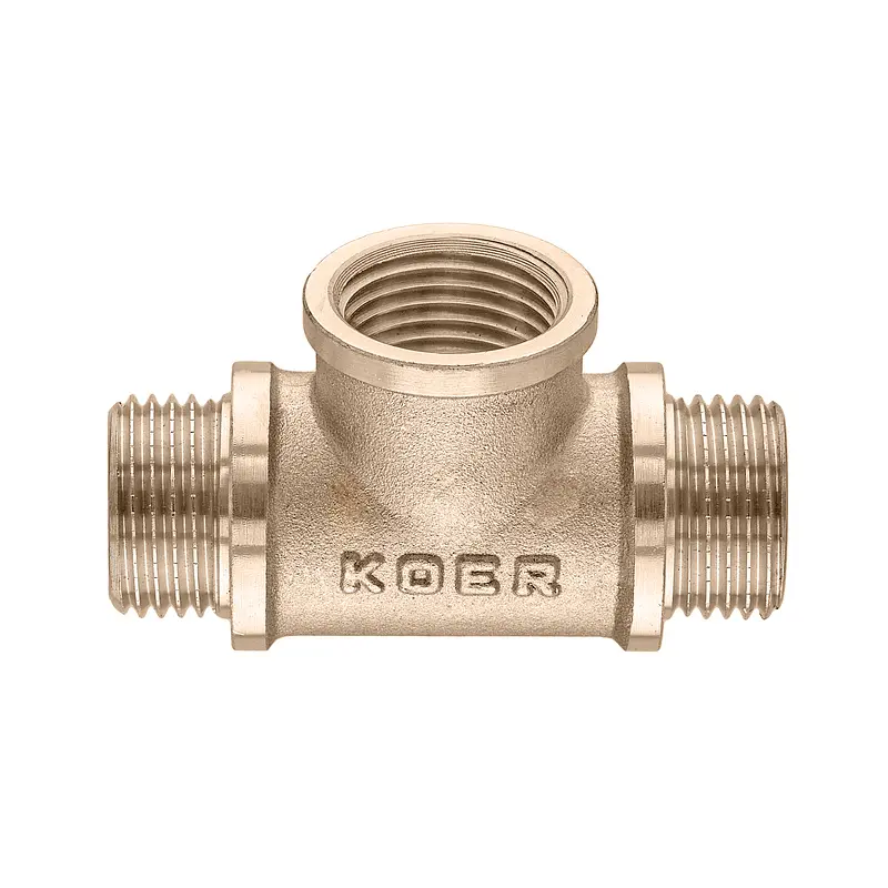 Трійник Koer Kf.T06MFM.Wn - 1/2" MFM без нікелю MX1529 - фото 2