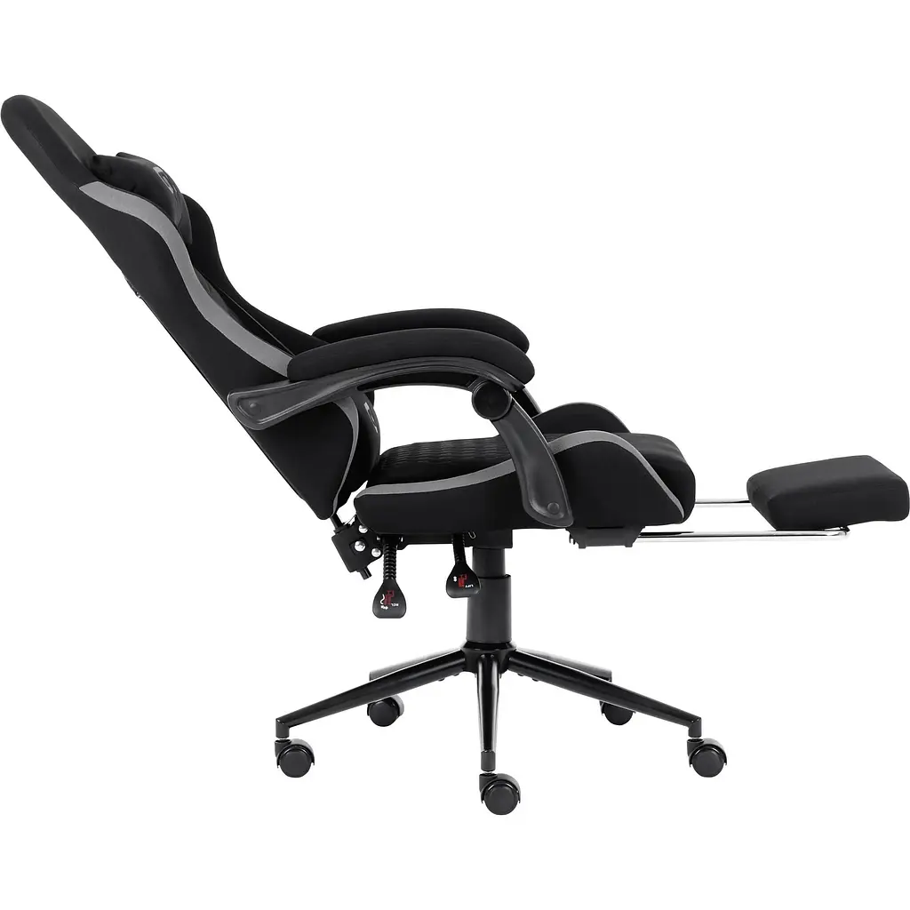 Геймерське крісло GT Racer X-2324 Fabric Black/Gray [121448] - фото 5