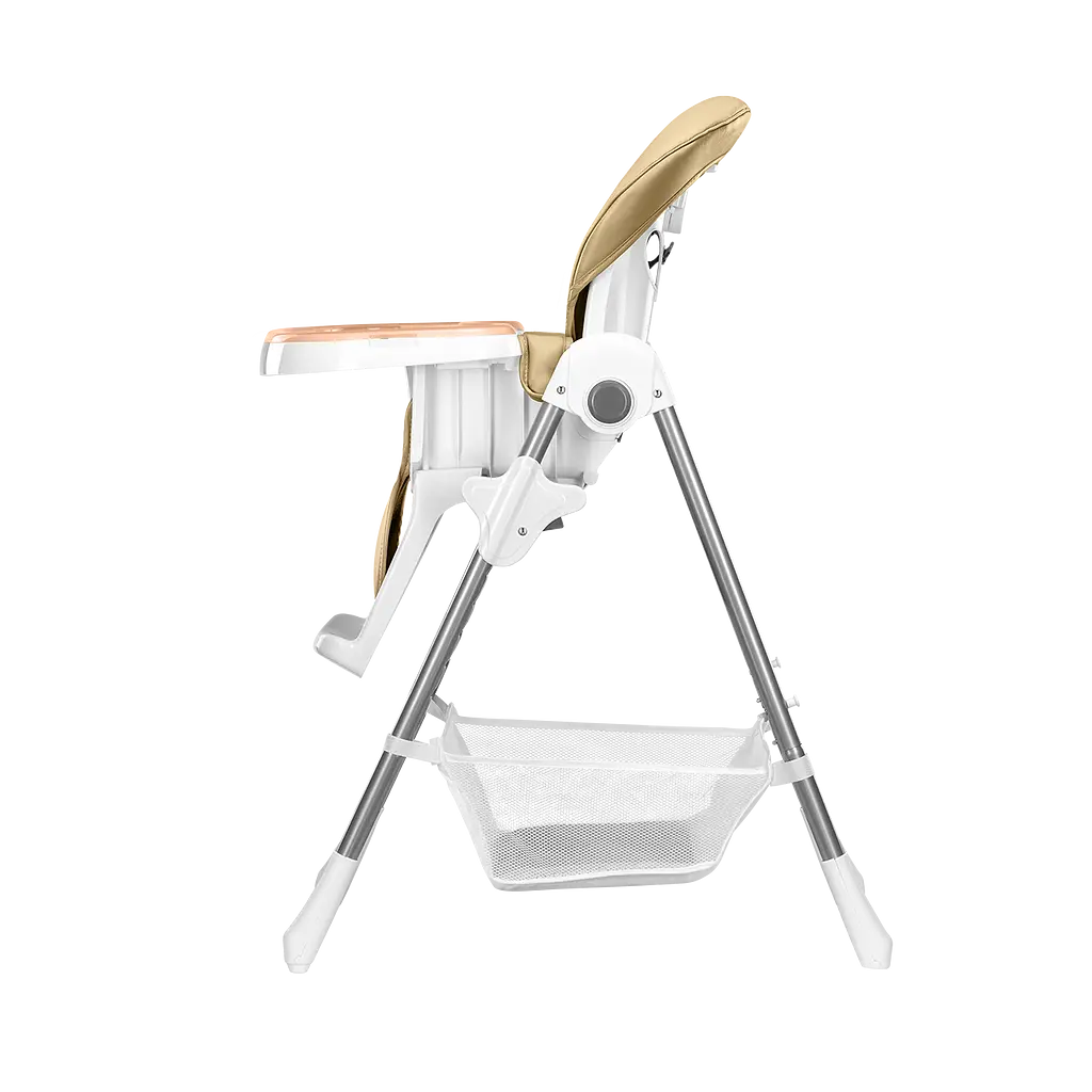 Стільчик для годування Lionelo Linn Plus бежевий з білим (LO.LI01) - фото 4