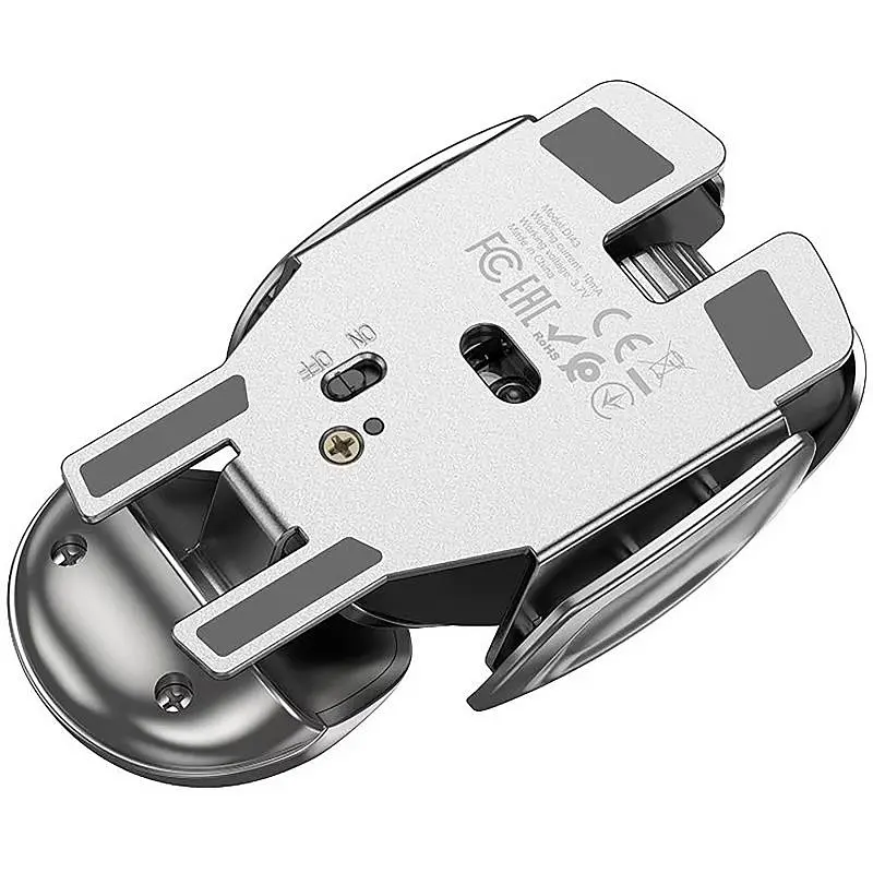 Миша ігрова Hoco DI43 Silent Click 2.4G Black - фото 2