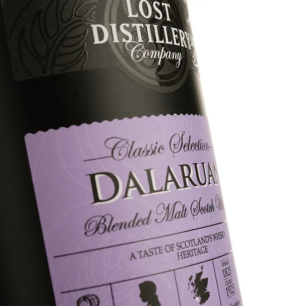 Виски The Lost Distillery Dalaruan Blended Malt Scotch Whisky 43% 0.7 л в подарочной коробке - фото 4