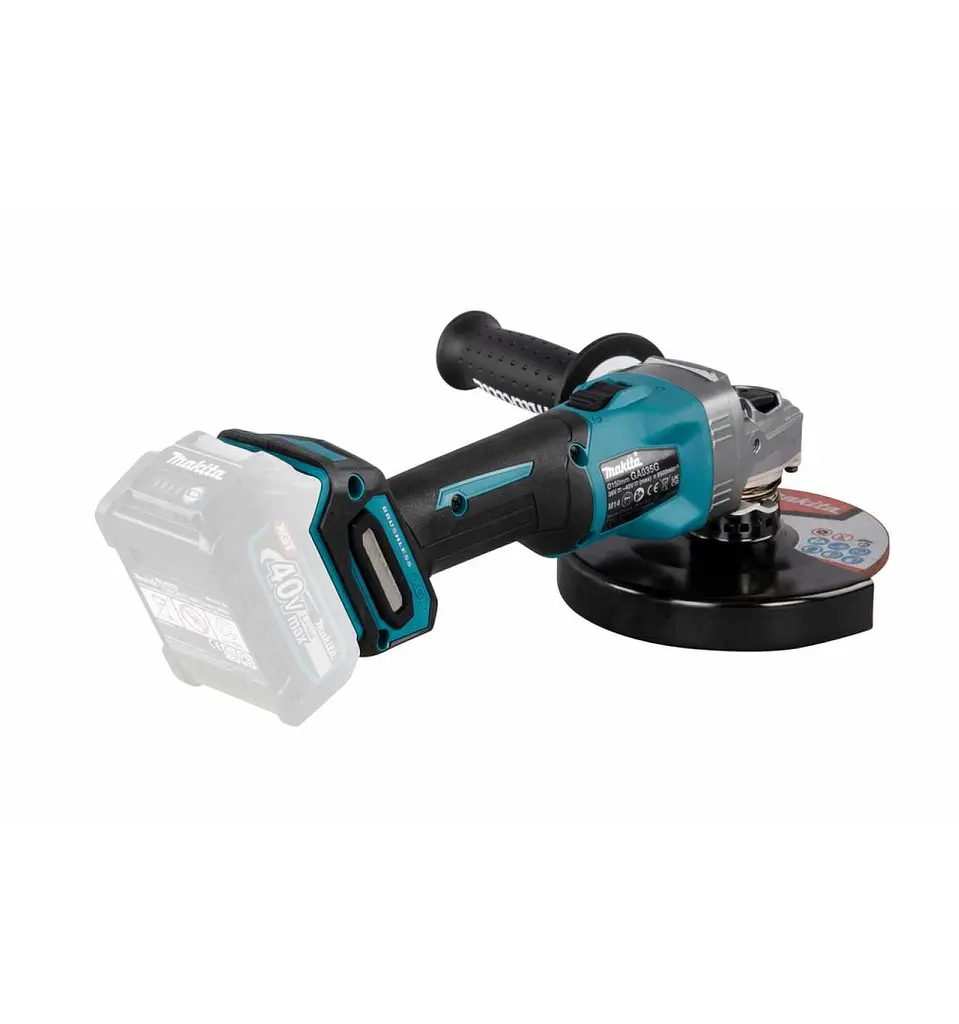 Шліфмашина кутова акумуляторна Makita GA035GZ (150 мм, 8500 об/хв, BL, XGT, без акумуляторів та зарядного пристрою) - фото 3
