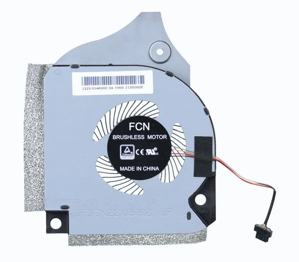 Вентилятор Dell кулер для моделей ноутбука Inspiron G7-7590, G7-7790, G5-5590 P82F (CPU Fan 12V) DFSCK221051821, 12V, 4pin - фото 2