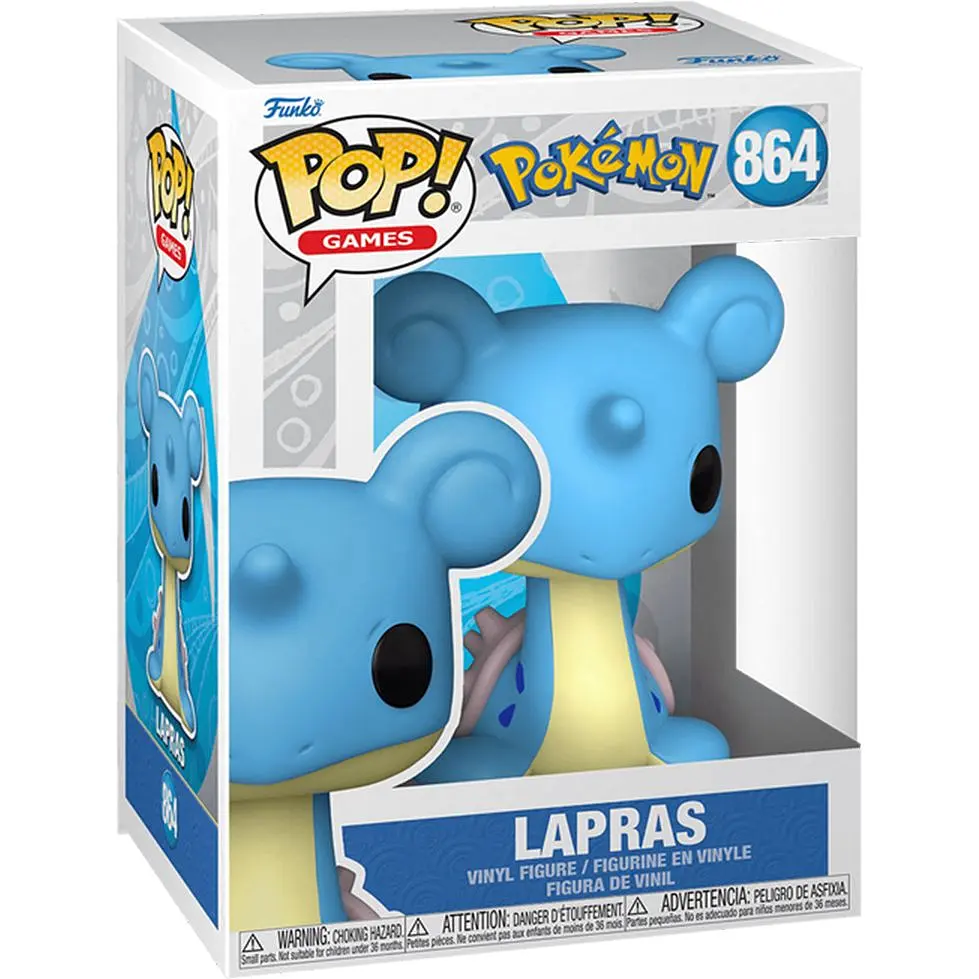 Игровая фигурка Funko Pop! Pokemon Лапрас (74227) - фото 3