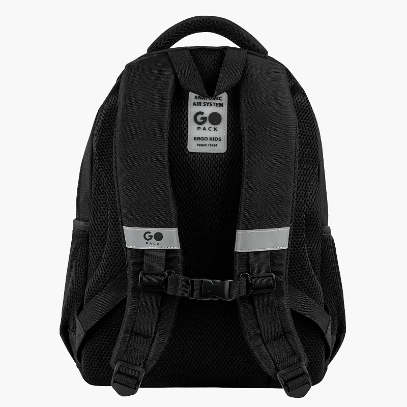 Рюкзак GoPack Education 182M New Level Чорний (GO26-182M-8) - фото 6