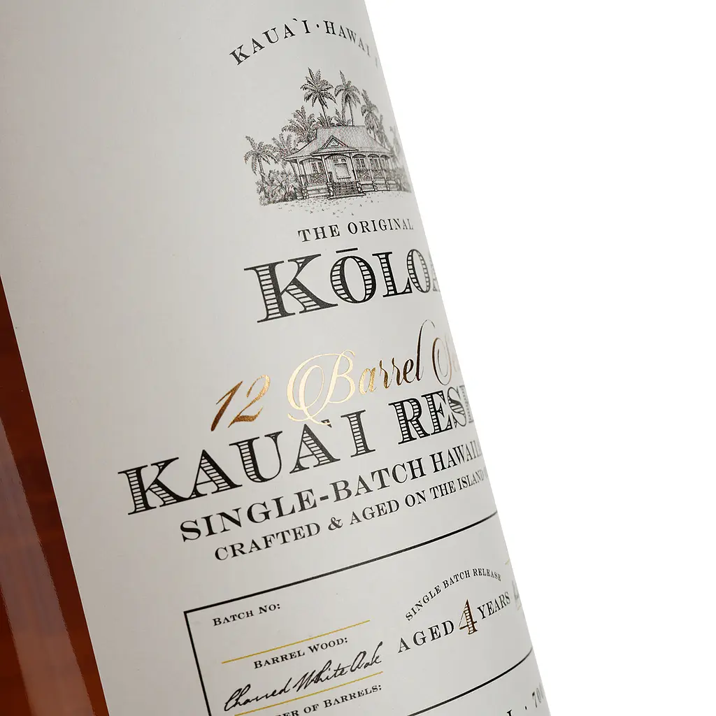 Ром Koloa Kaua Reserve 12 Barrel Select 46% 0.7 л - фото 3