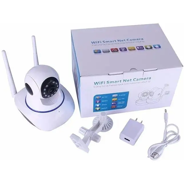 Бездротова IP-камера Wi-Fi V380 Q5 Plus Білий (YFGGCBB189FR0FNJ) - фото 2